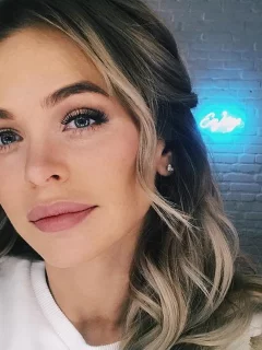 анна хилькевич, девушка, актриса, макияж, блондинка, русая, крупно, пухлые губы