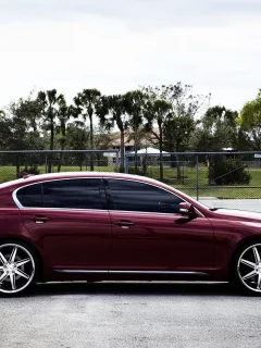 lexus, gs 350, tuning, диски