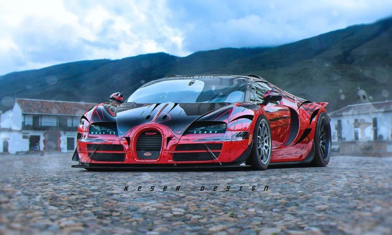 bugatti, тюнинг