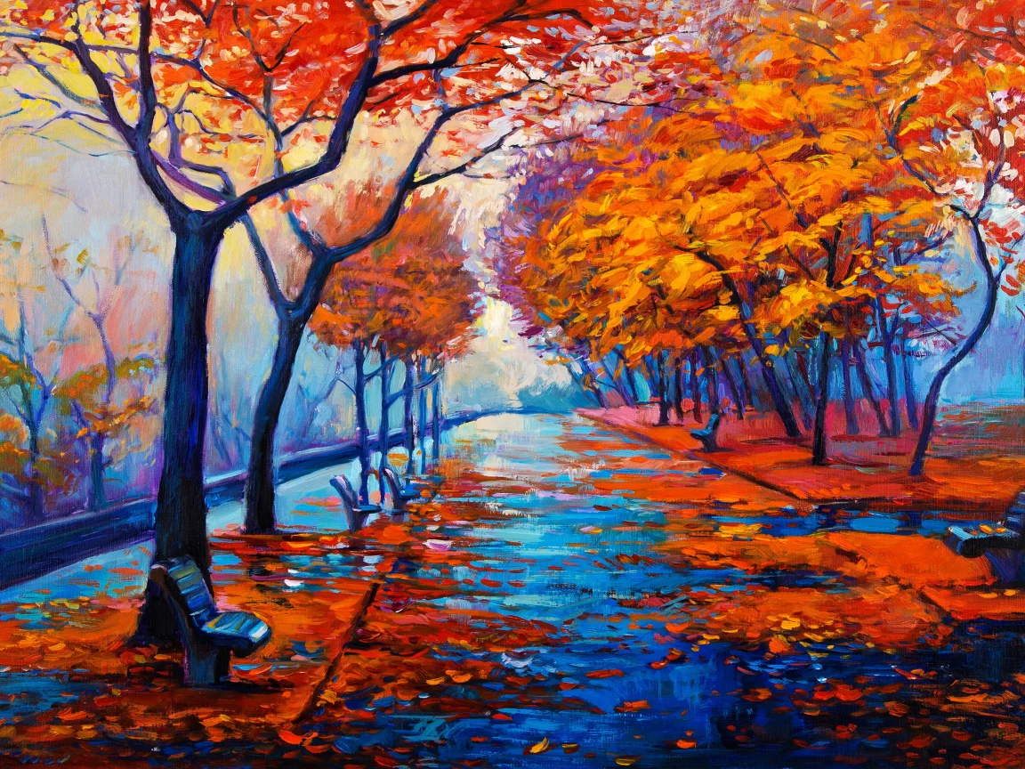 рисунок, краски