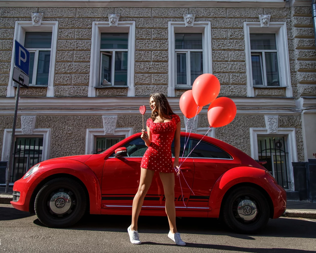 девушка, модель, стройная, милая, милашка, красивая, платье