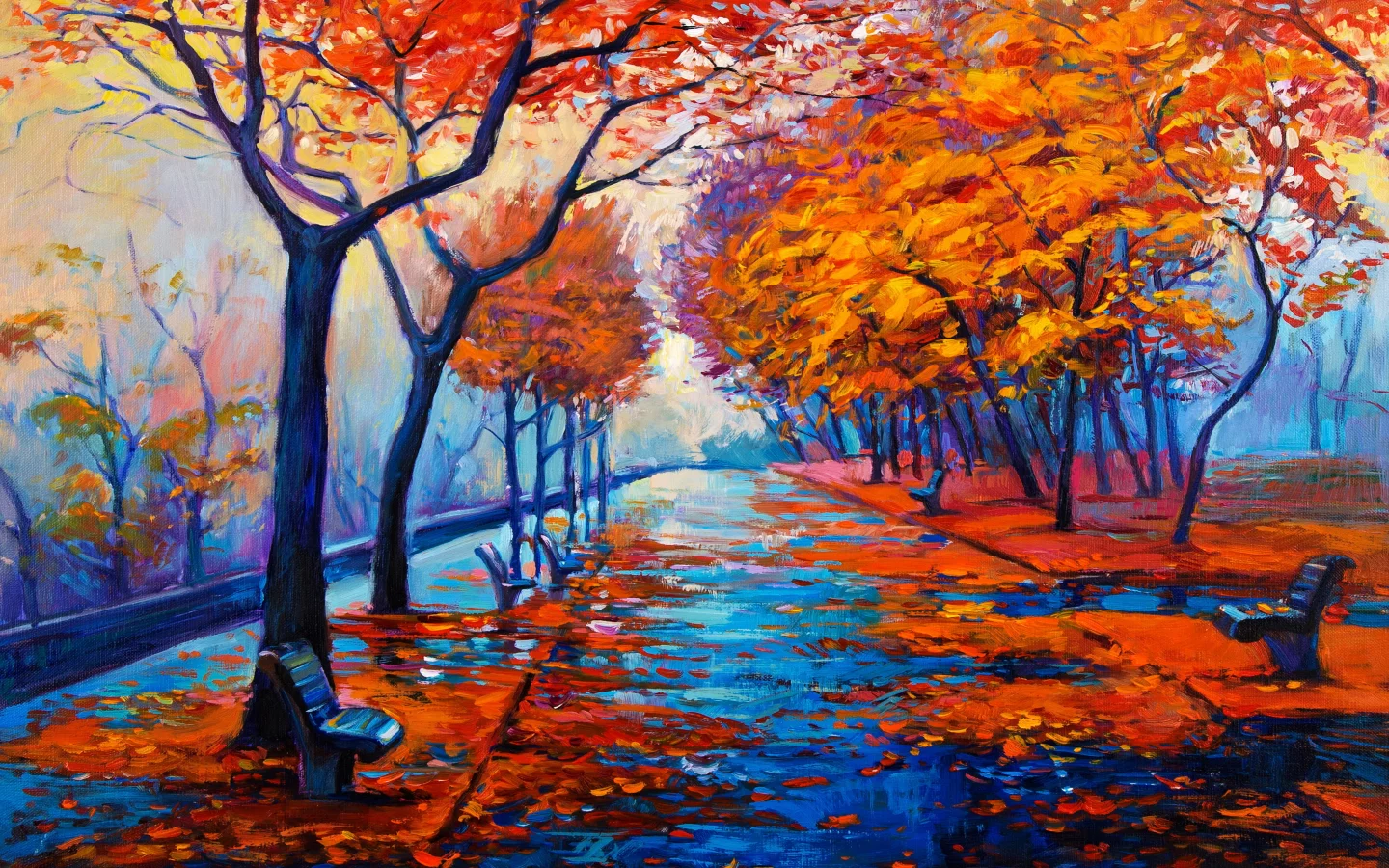 рисунок, краски