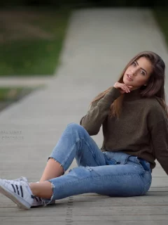 девушка, модель, стройная, милая, милашка, красивая, джинсы