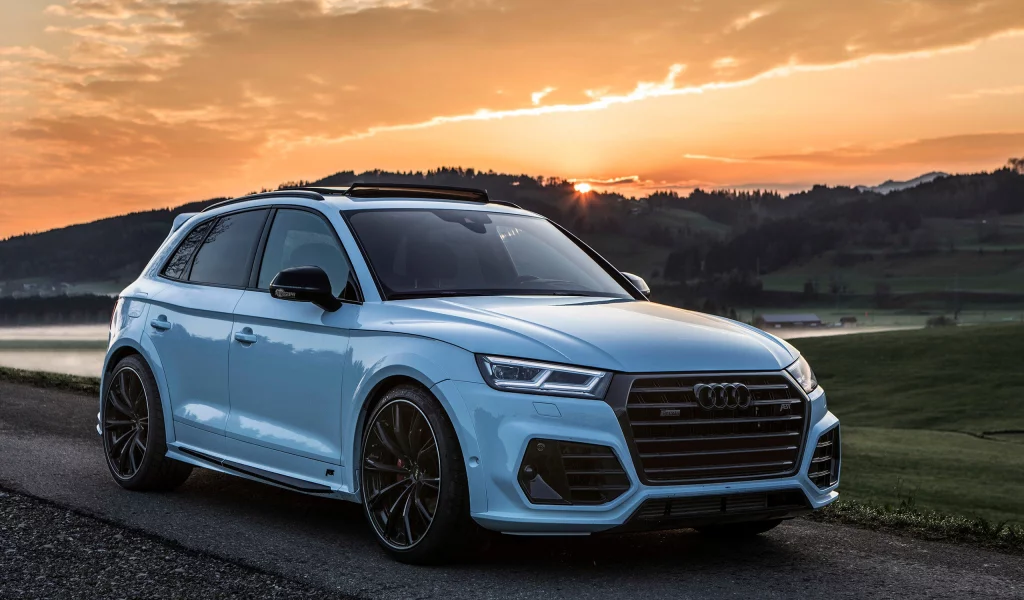 audi, sq5, abt, widebody, white