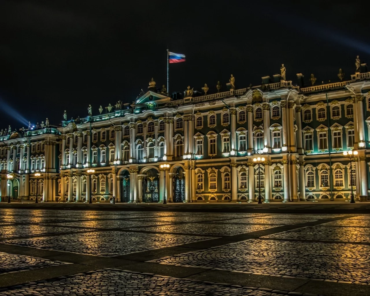 петербург, питер ночью, зимний дворец