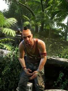 far cry 3, вас монтенегро, природа, разговор, пистолет
