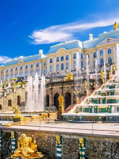петербург, петергоф, фонтаны