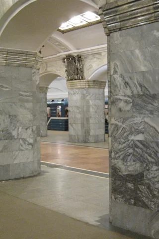 петербург, станция метро, кировский завод