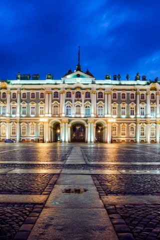 петербург, дворцовая площадь, питер ночью
