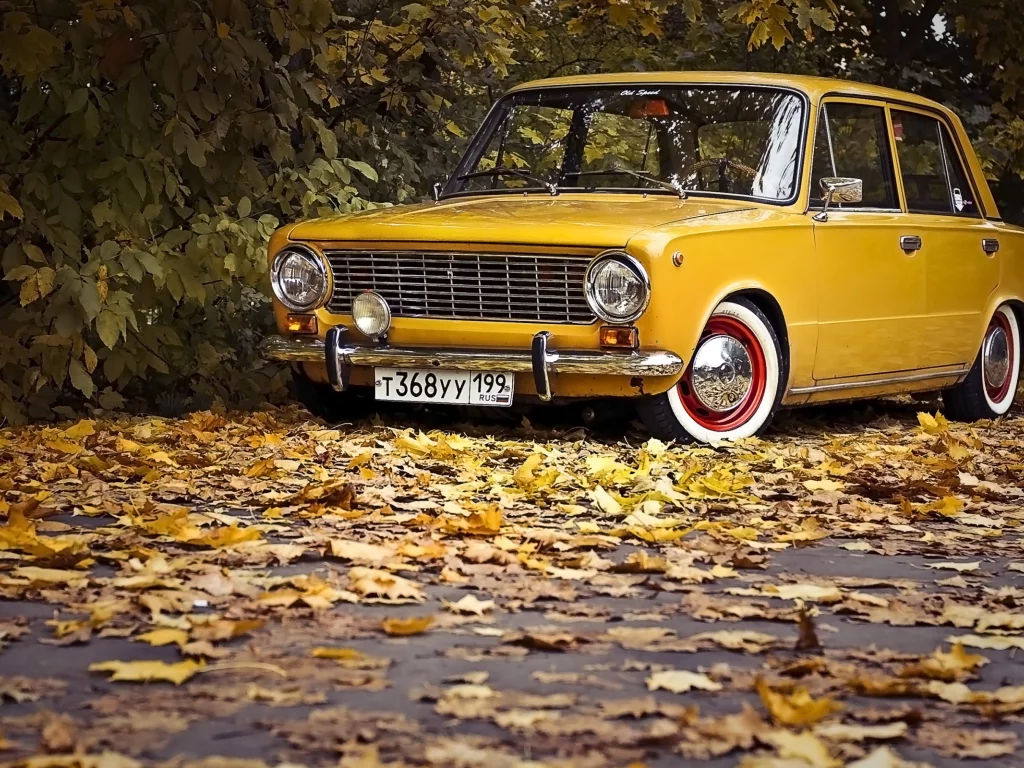автомобиль, ретро, копейка