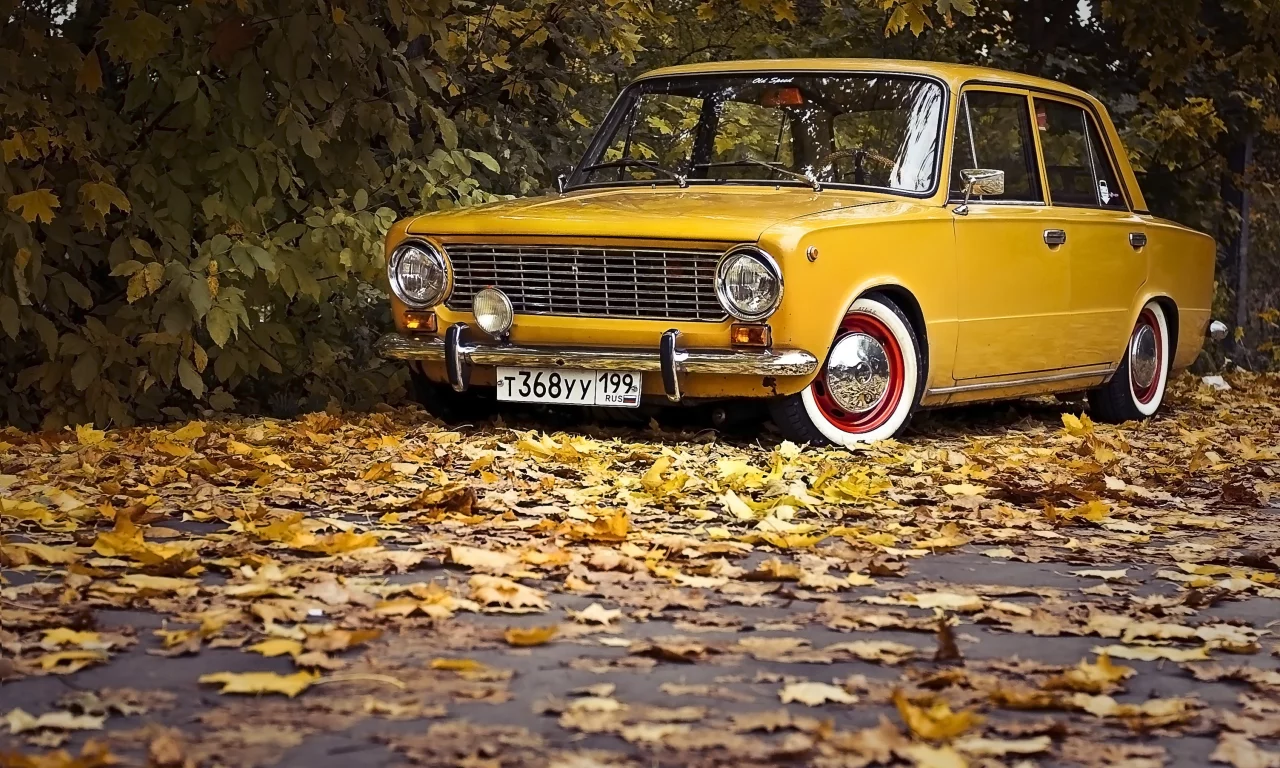 автомобиль, ретро, копейка