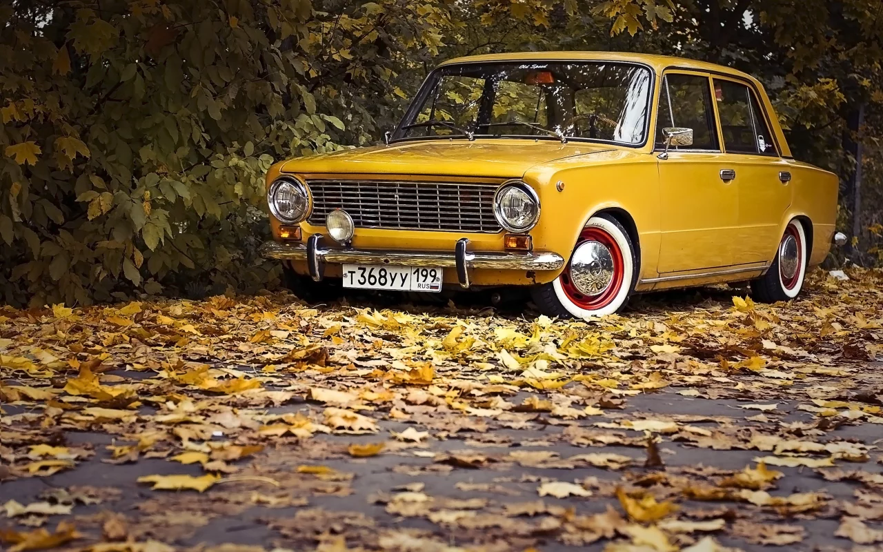 автомобиль, ретро, копейка