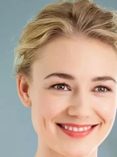 оксана акиньшина, девушка, блондинка, крупно, актриса, российская актриса, макияж, лицо