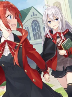 majo no tabitabi witch, девушки
