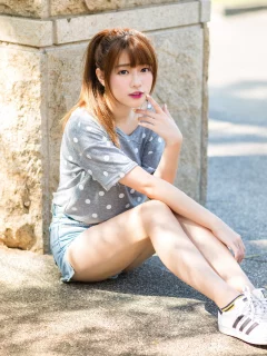 девушка, азиатка, xin xin