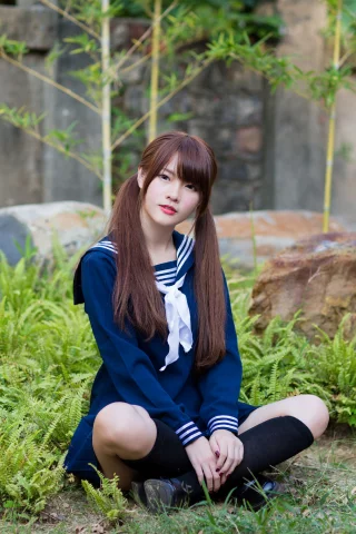 девушка, азиатка, xin xin
