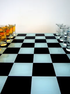 игра, шахматы, спиртное