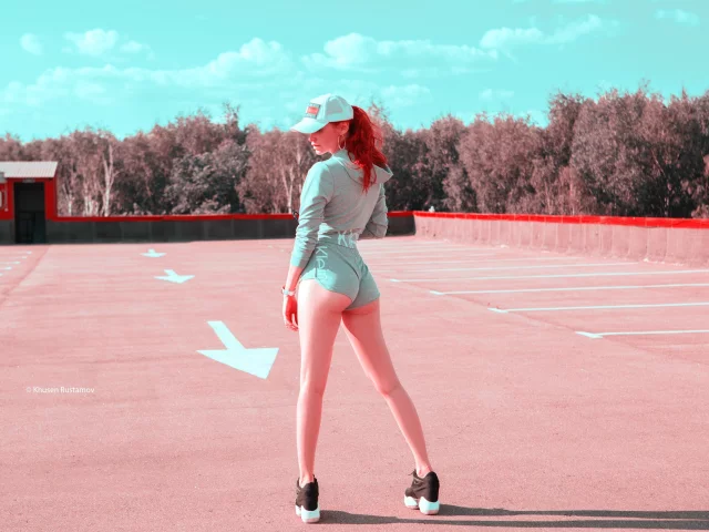 девушка, модель, стройная, милая, милашка, красивая, попа, попка, жопа, задница, ягодицы