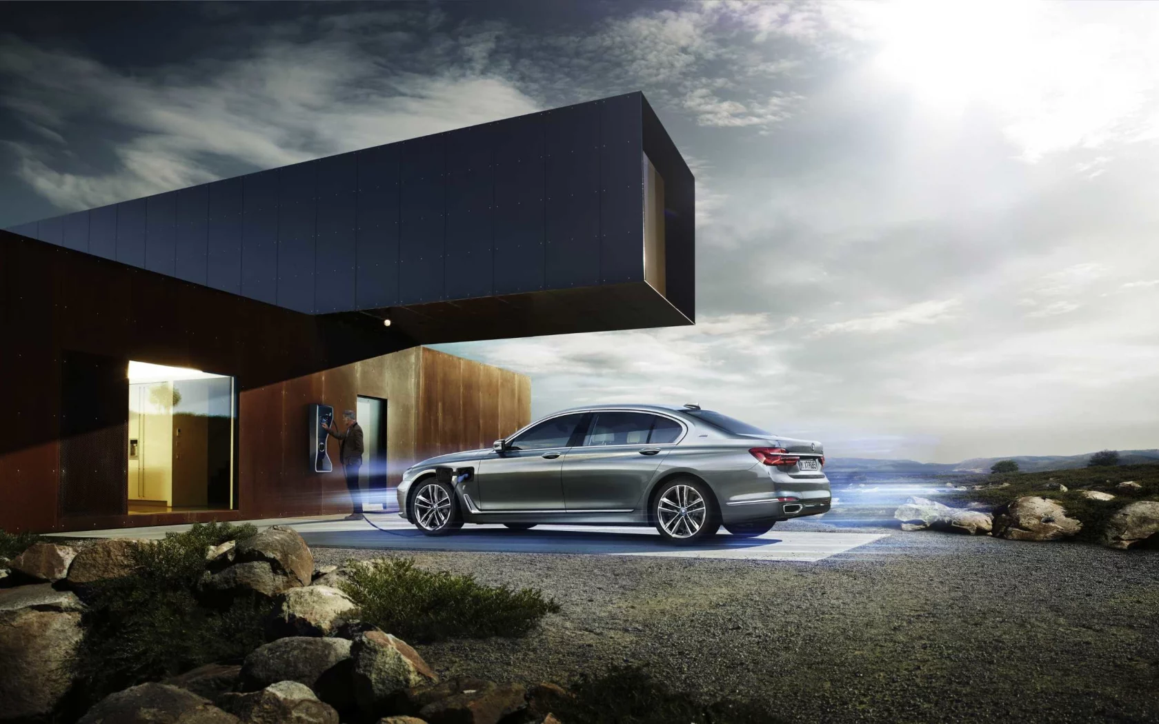 автомобиль, машина, бмв, bmw, 740e, плагин, plug in, гибрид, hybrid