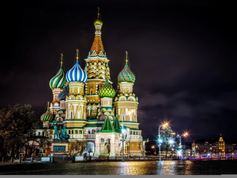 купола, красная площадь