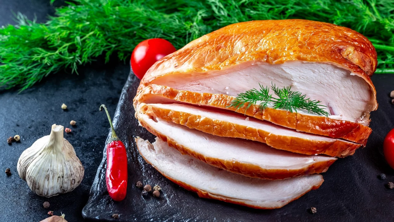 нарезка, мясо
