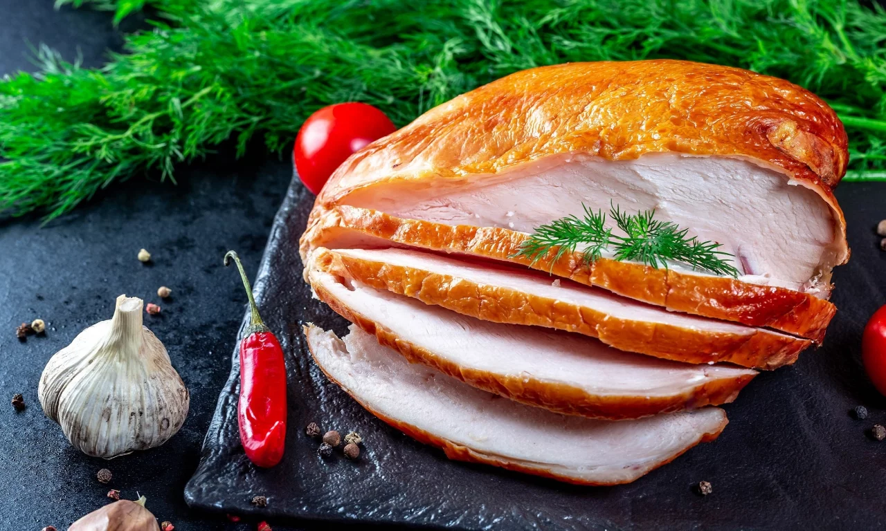 нарезка, мясо