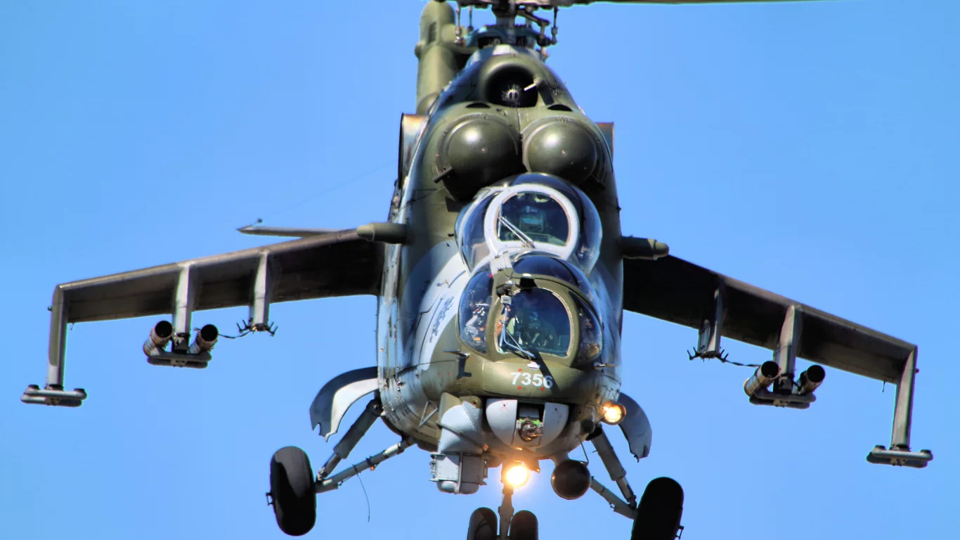 ми24, транспортно боевой