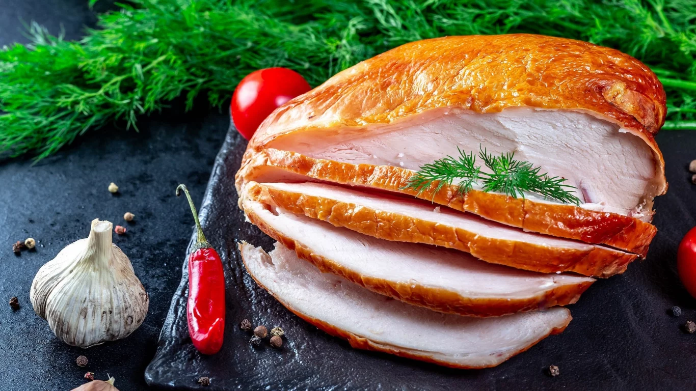 нарезка, мясо