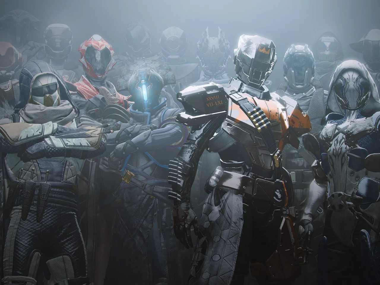 игры, destiny 2, оружие, роботы