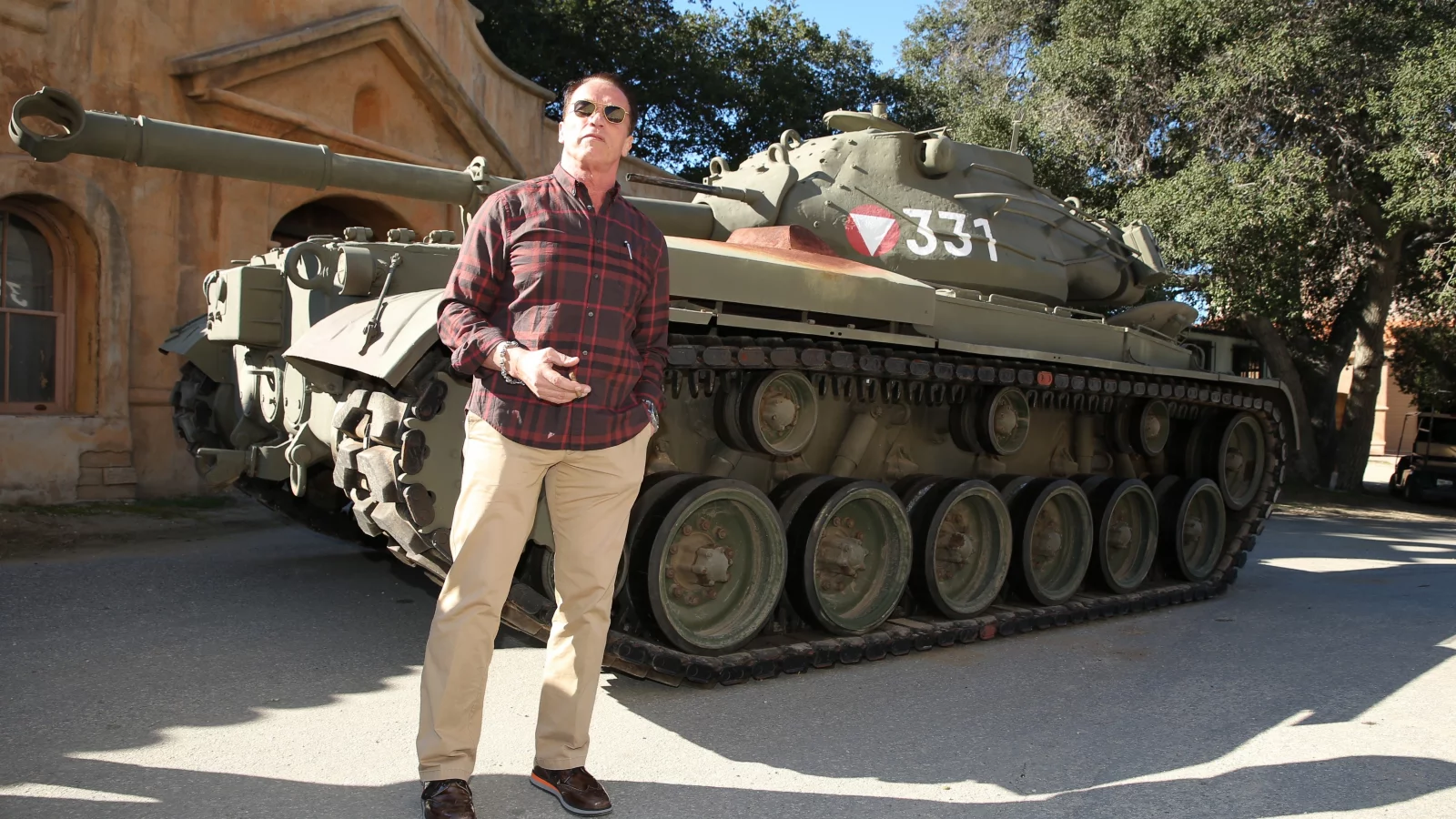 arnold schwarzenegger, арнольд шварцнеггер, танк