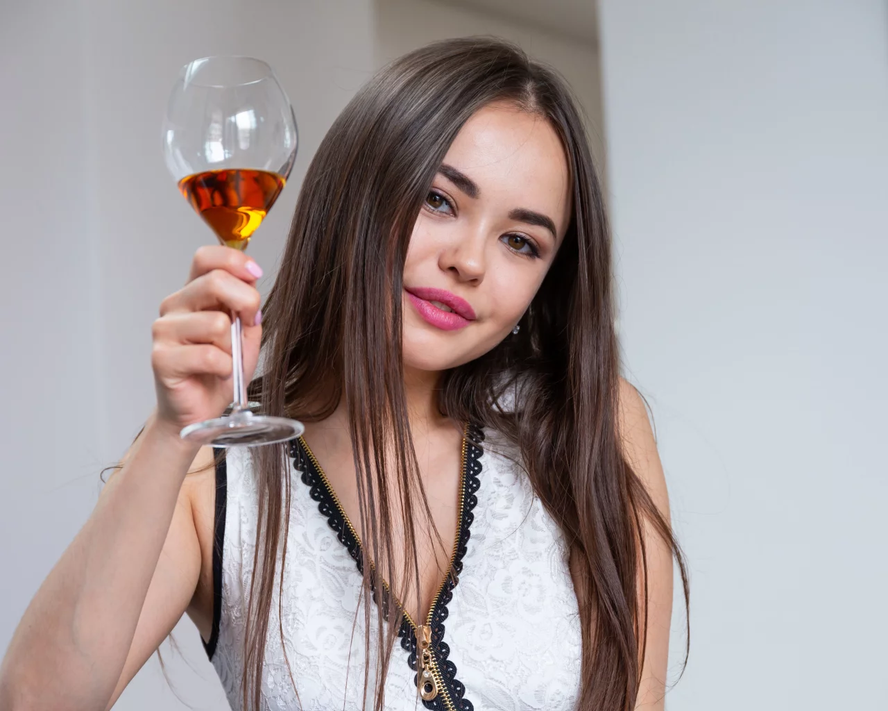 девушка, взгляд красивая