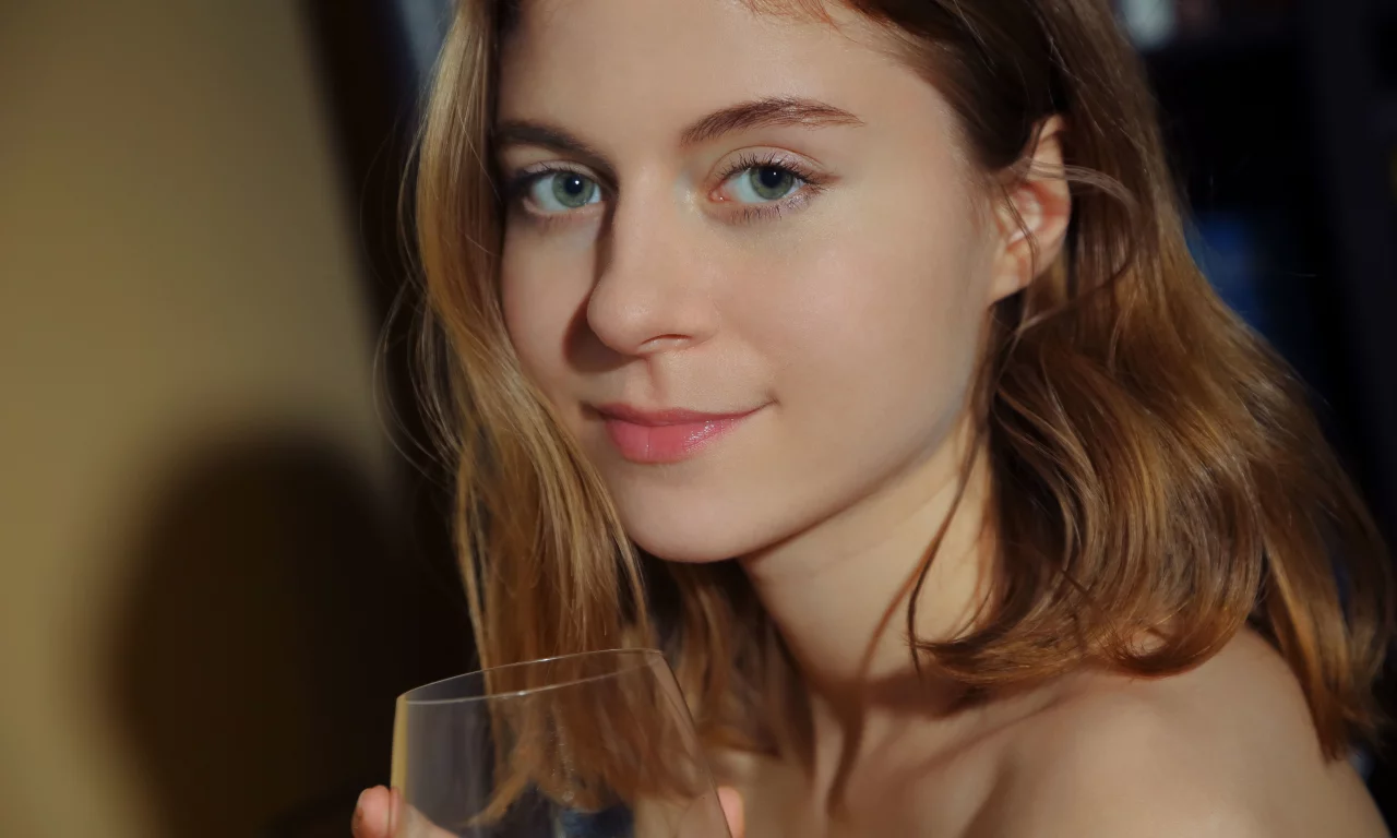 девушка, лицо, красивая