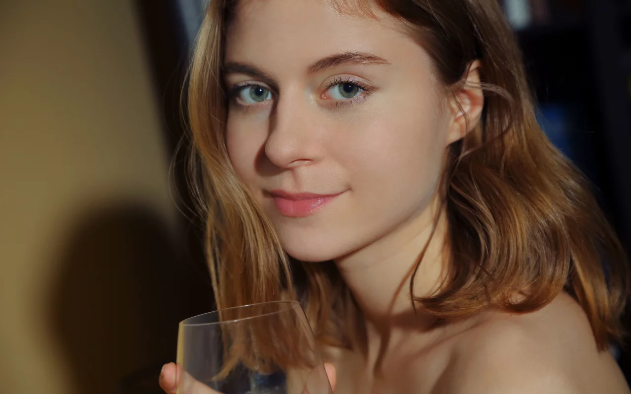девушка, лицо, красивая