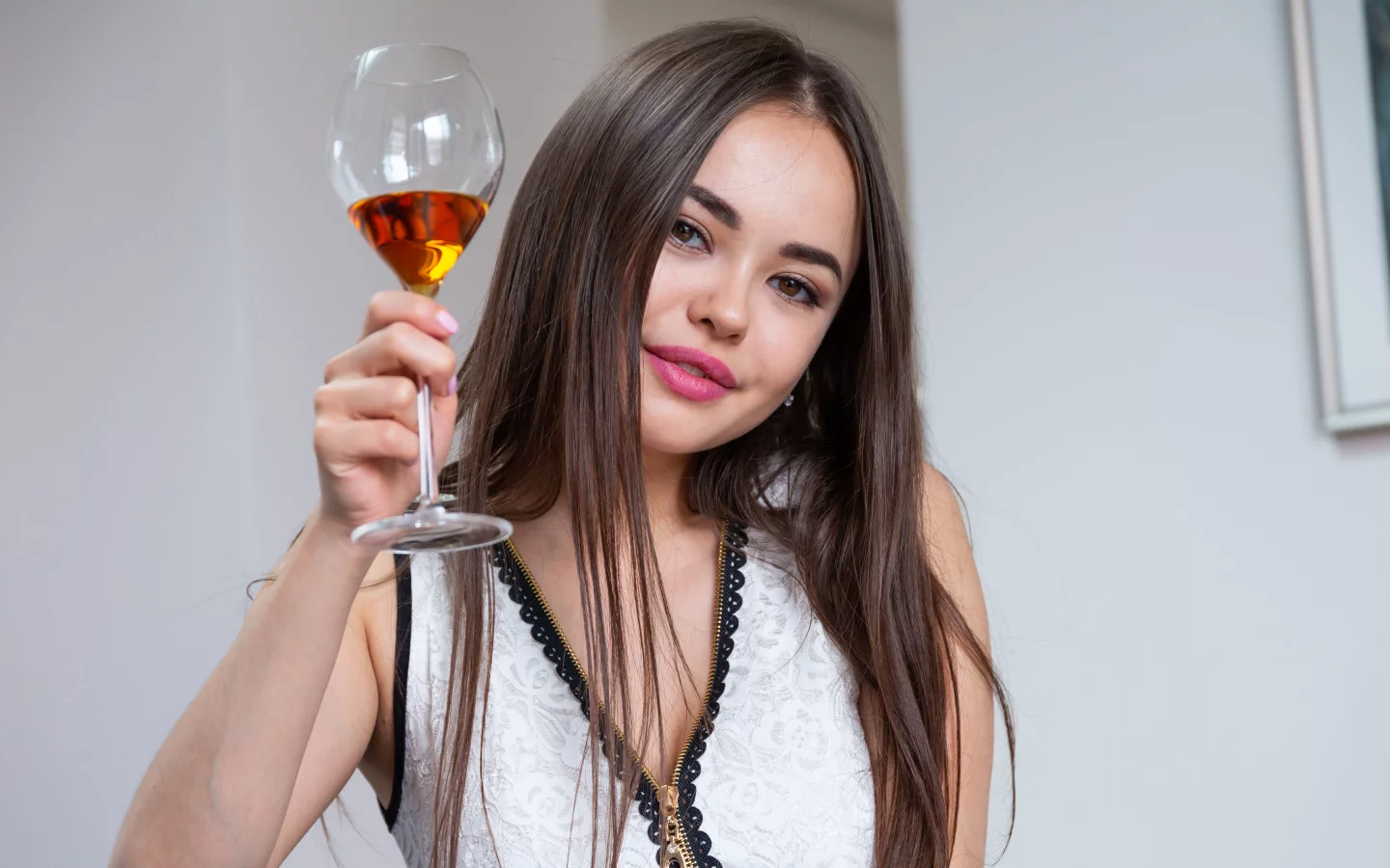 девушка, взгляд красивая