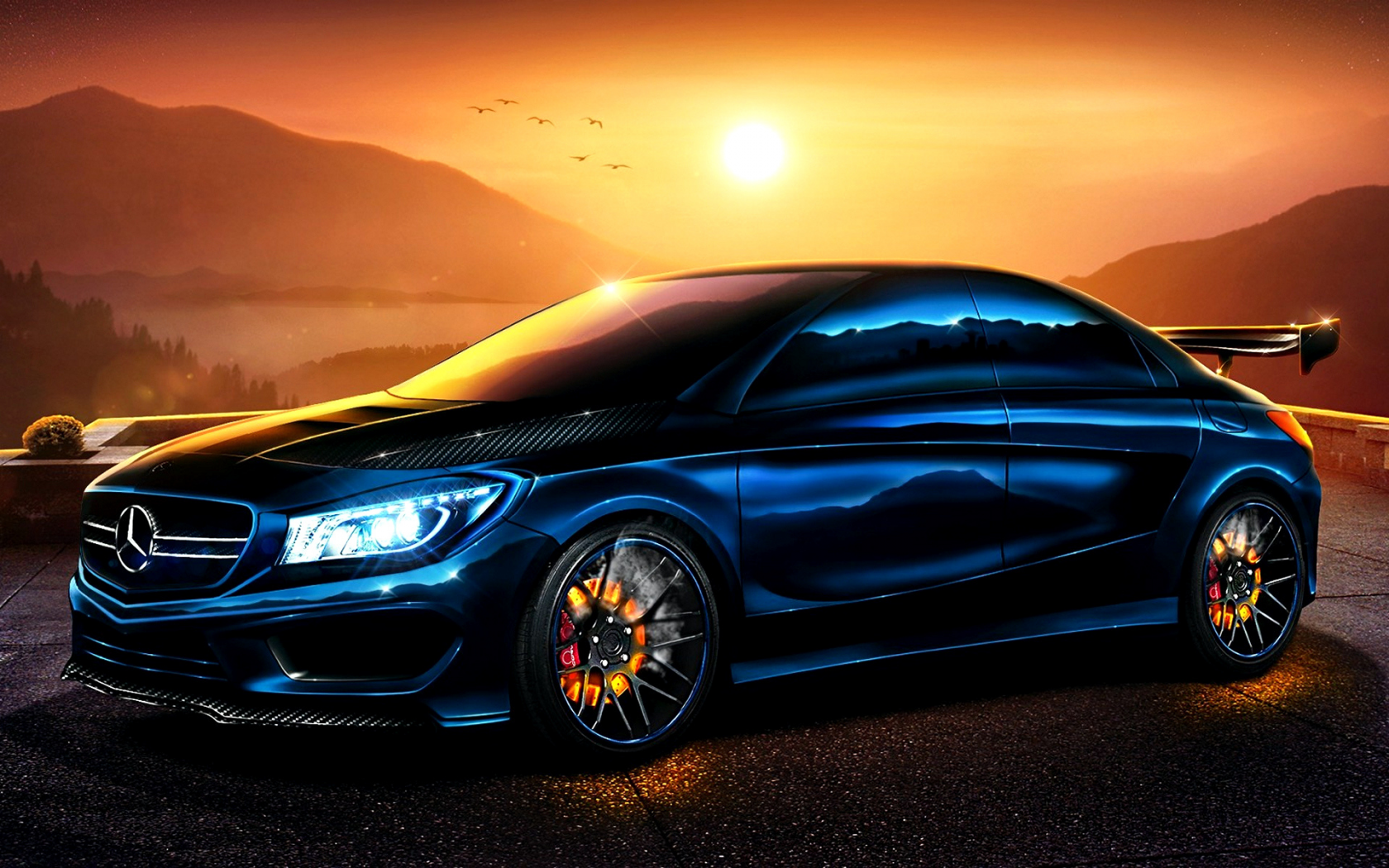 Mercedes Benz AMG Fon