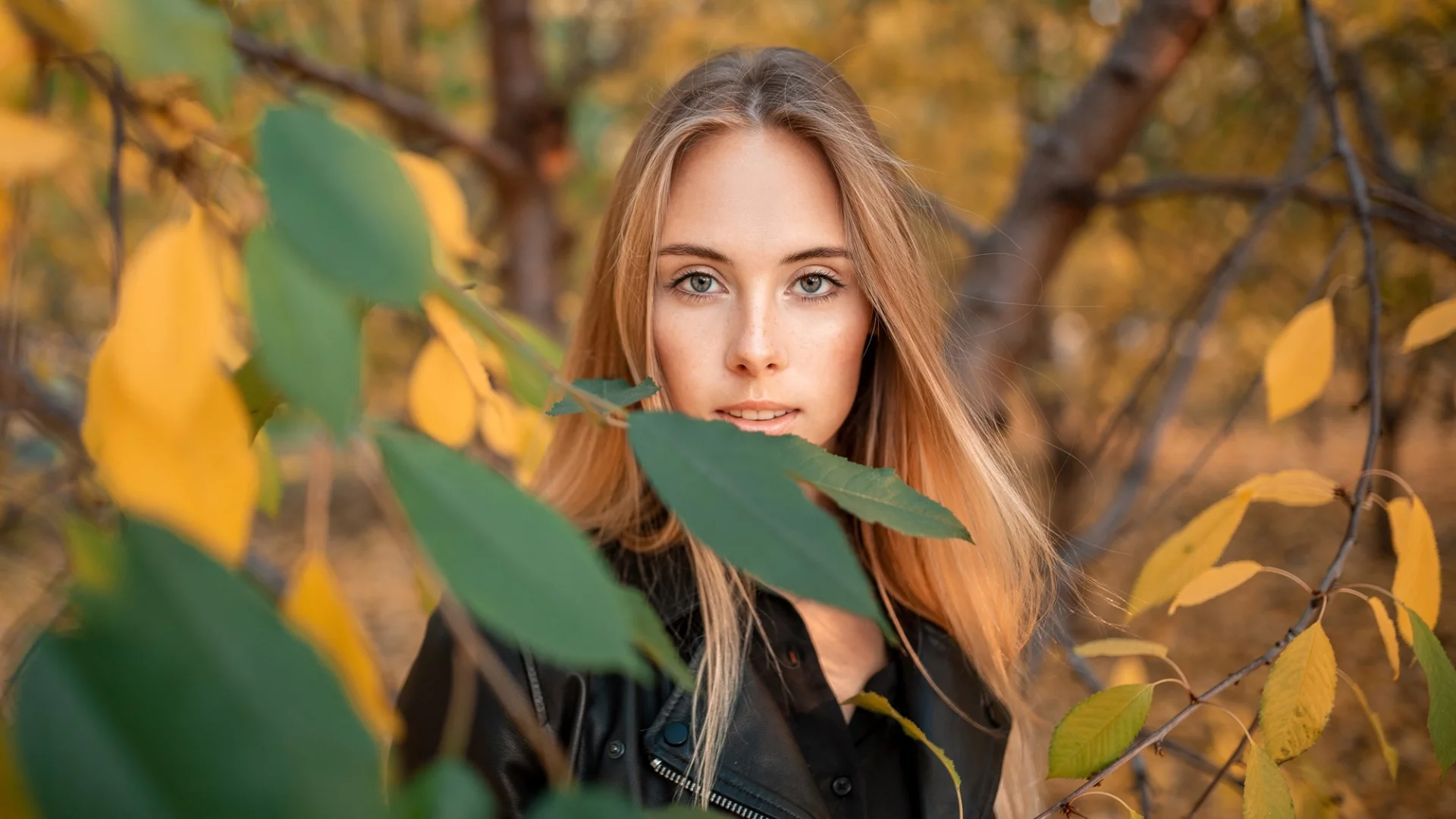 девушка, взгляд красивая