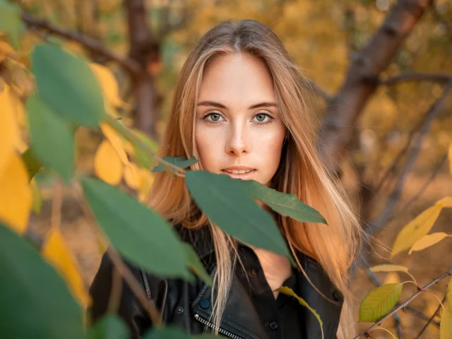 девушка, взгляд красивая