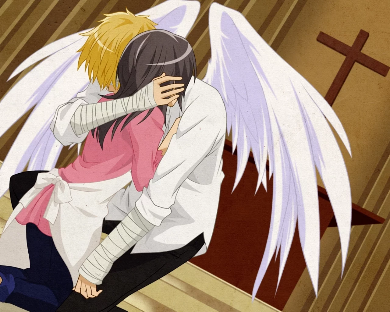kaichou wa maid sama, президент студсовета горничная