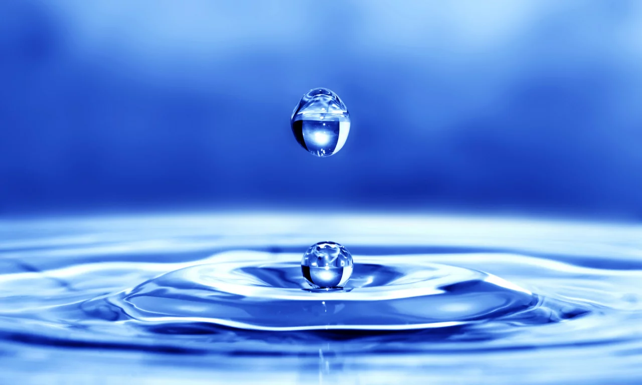 вода, капля