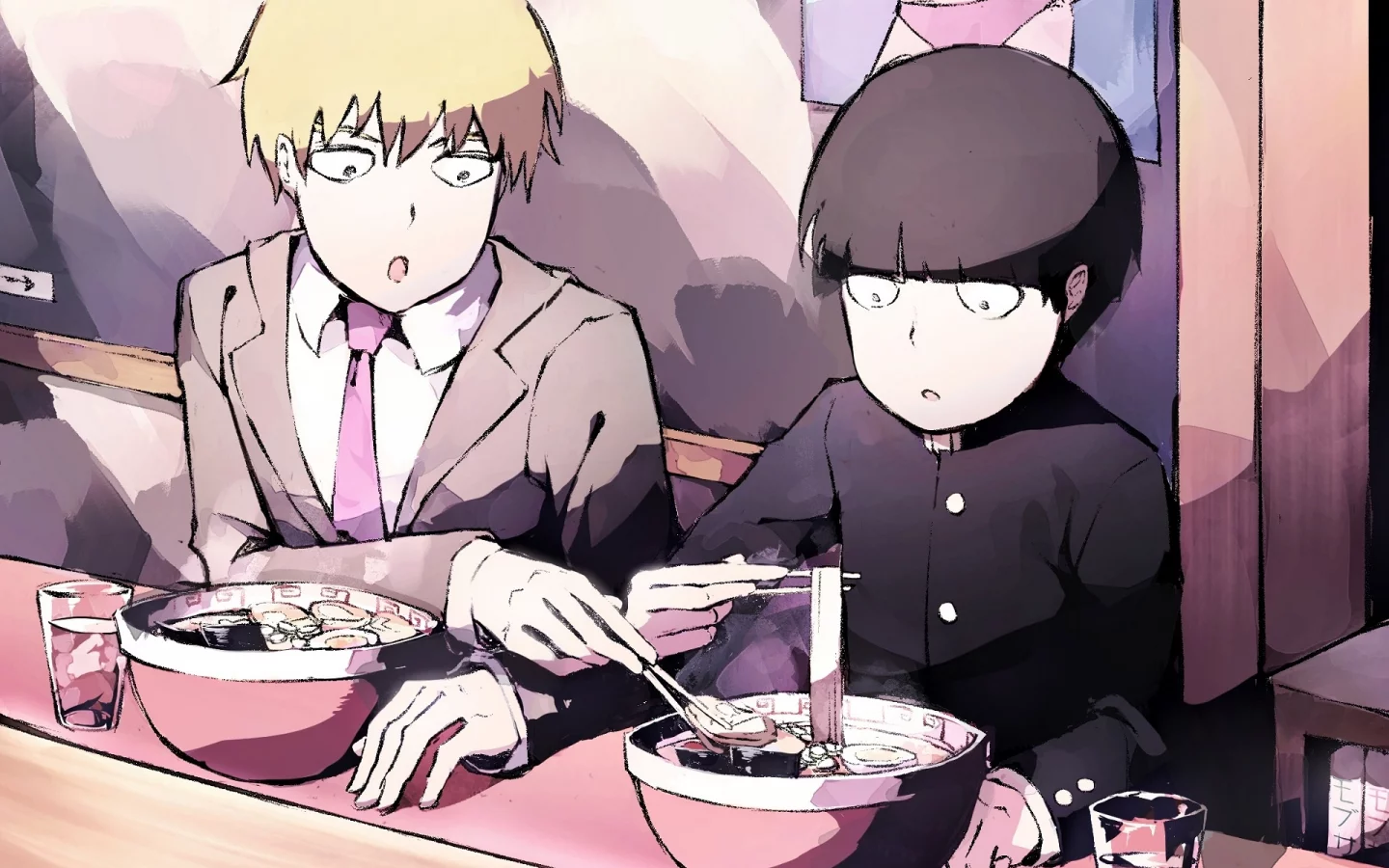 моб психо 100, mob psycho 100, кагеяма шигео, рейген аратака