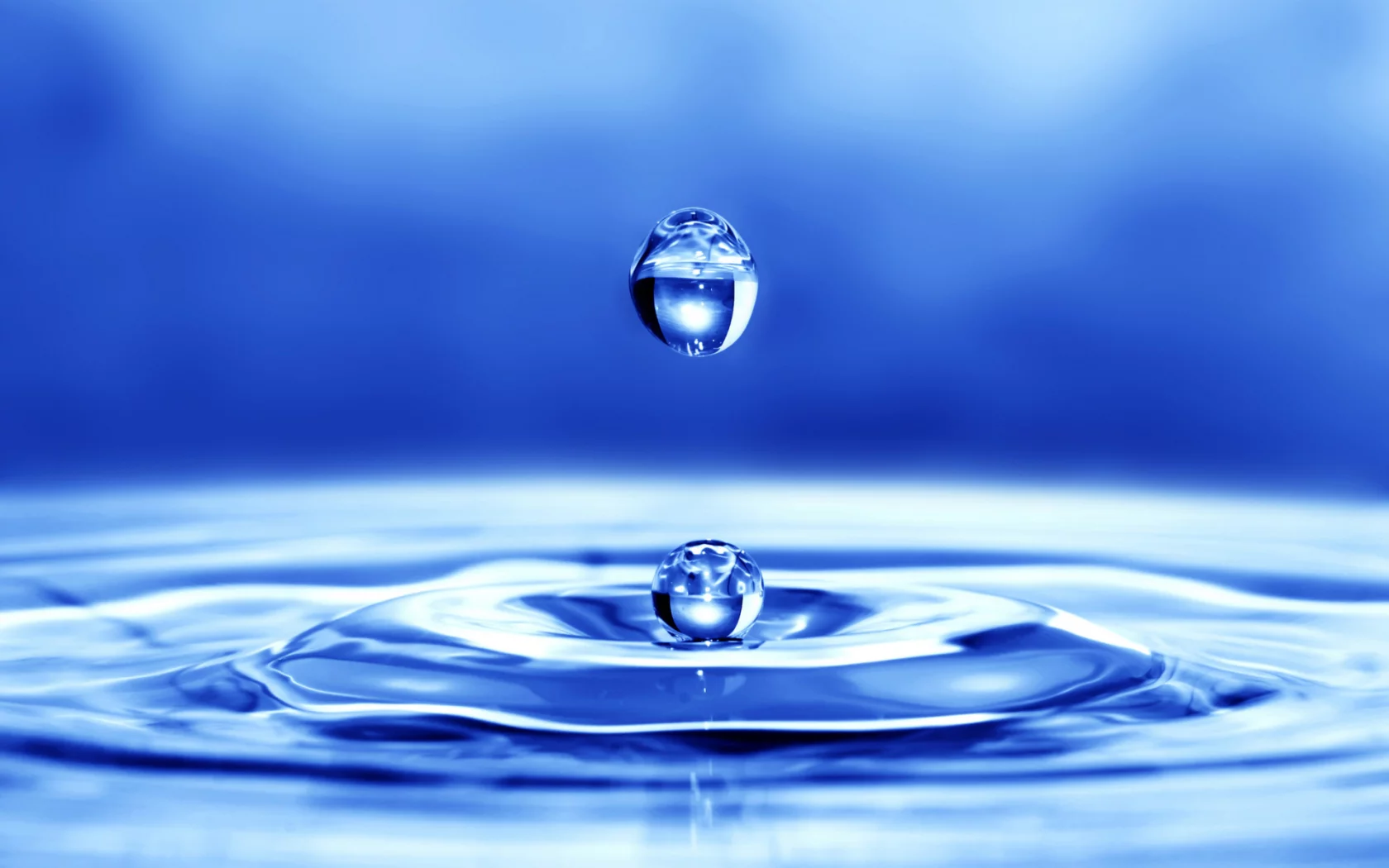 вода, капля