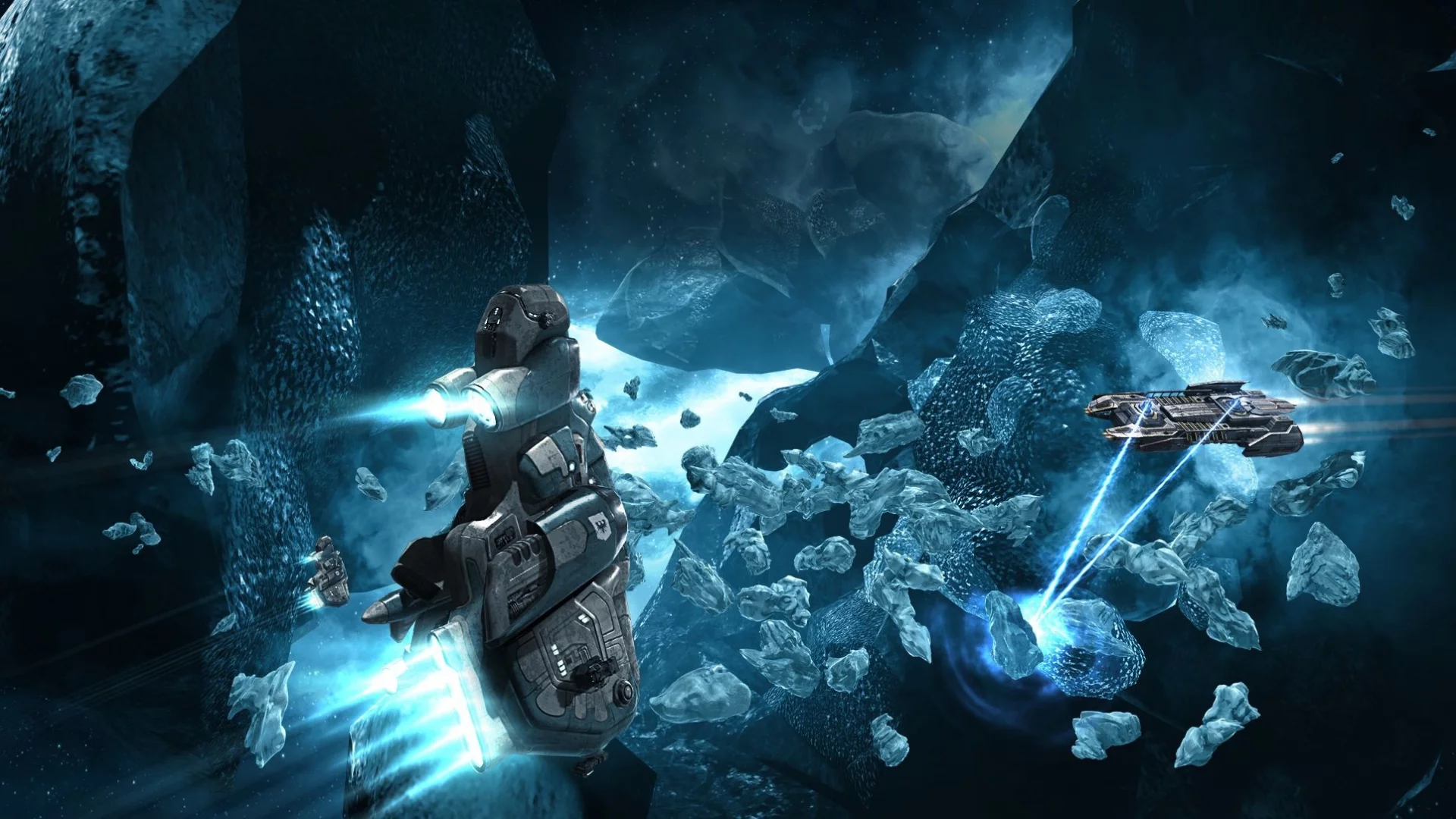 eve online, космический корабль, космос