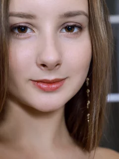 девушка, взгляд красивая