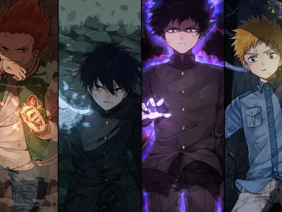 моб психо 100, mob psycho 100