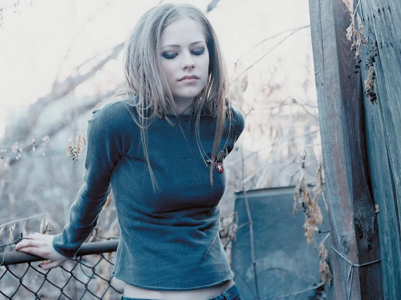 модель, avril lavigne