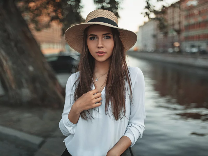 девушка, красивая