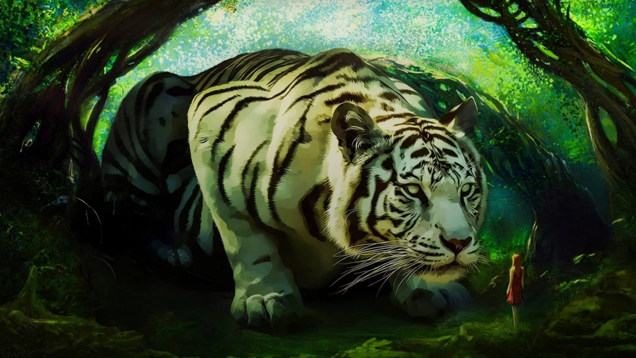тигр, хищник