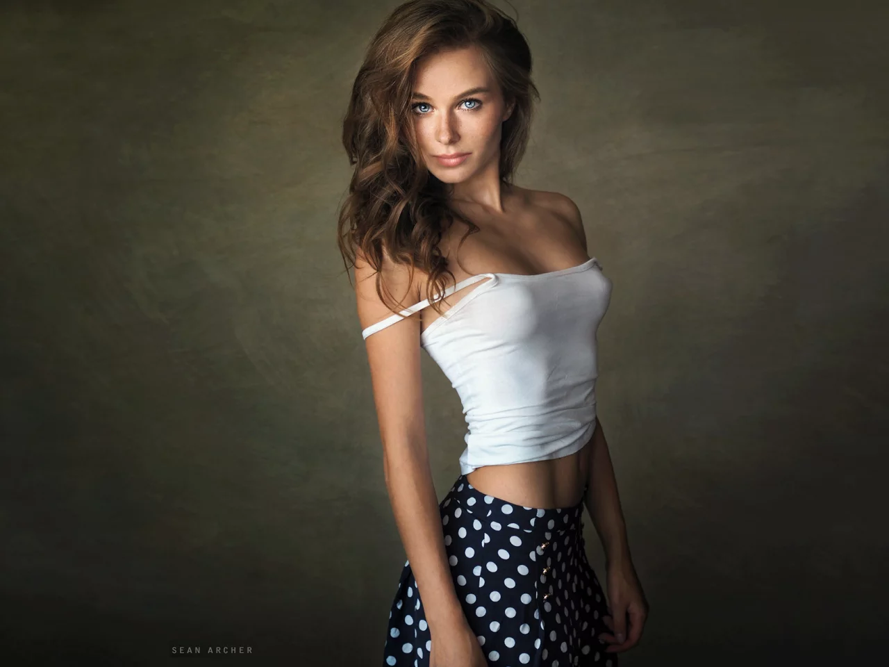 девушка, милая, симпатичная