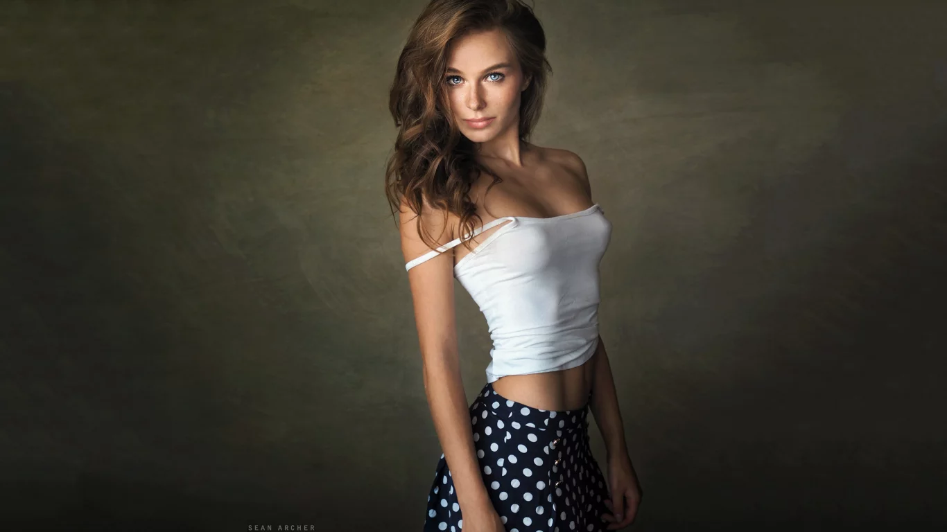 девушка, милая, симпатичная