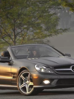 auto, mersedes benz, cabriolet